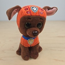 TY Beanie Boos 6" Zuma Paw Patrol Dog Plush Stuffed Animal Nickelodeon NO TAG