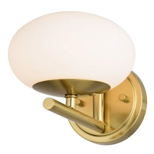 Vaxcel Lighting W0432 Sloane 6" Tall Bathroom Sconce - Brass - Picture 1 of 9