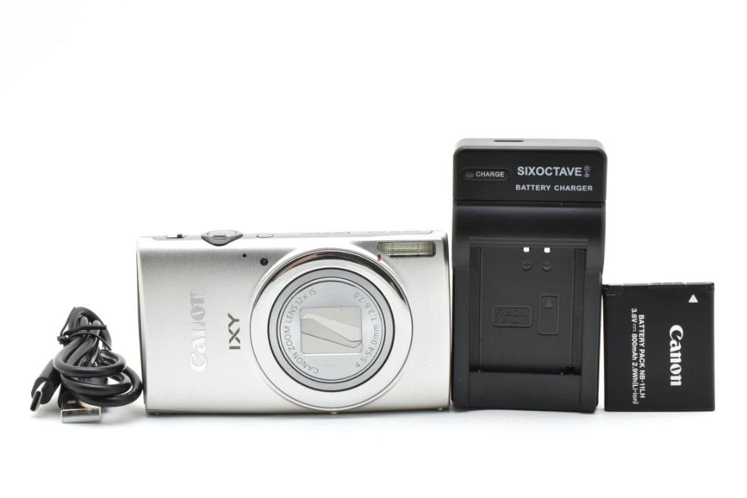 Canon IXY 630 Compact Digital Camera Silver Excellent Condition Tested