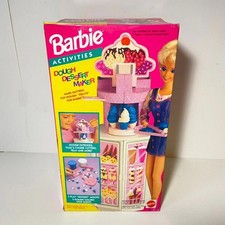 1993 Mattel Barbie Activities Dough Dessert Maker - SEALED / READ DESC.