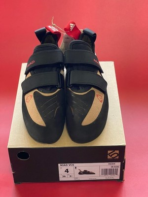 NEW! Adidas Five Ten Niad VCS Size:4 US Climbing Shoes Tan/Black