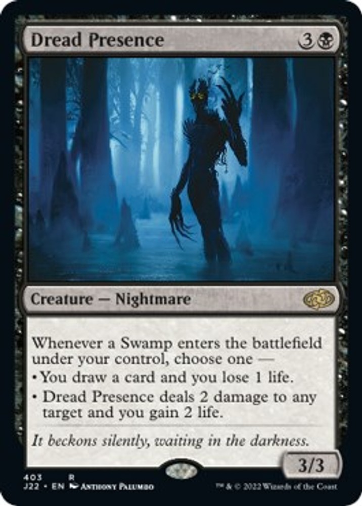 Dread Presence - 403 - NM - Jumpstart 2022