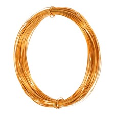 1mm Aluminum Craft Flat Wire98Ft 0.3mm Thickness Armature Wire Gold Tone