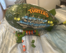 Vintage 1988 Teenage Mutant Ninja Turtles Blimp- almost COMPLETE WITH 5 BOMBS