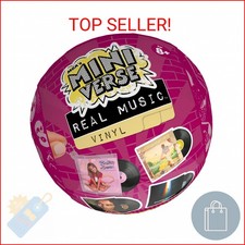 MGA's Miniverse Real Music Vinyl Mystery Blind Packaging, Mini Playable Records,