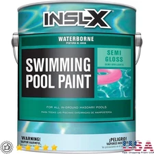 Quick Dry Black Acrylic Swimming Pool Paint Low VOC Masonry Use 128 Fl Oz