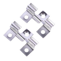 WPC Clips 100 Pcs, Terrassenclips, WPC Dielen Befestigungsclips 8.5Mm Edelstahl