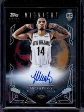 2025 HL-P02 Topps Midnight Midnight Sun Signatures Micah Peavy #MSR-MP /50 RC