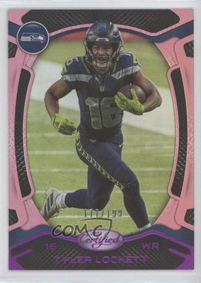 2021 Certified Mirror Pink 177/199 Tyler Lockett #99 0bt4