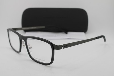 NEW PRODESIGN DENMARK ALUTRACK 3 C.6031 BLACK GUN AUTHENTIC EYEGLASSES 58-19