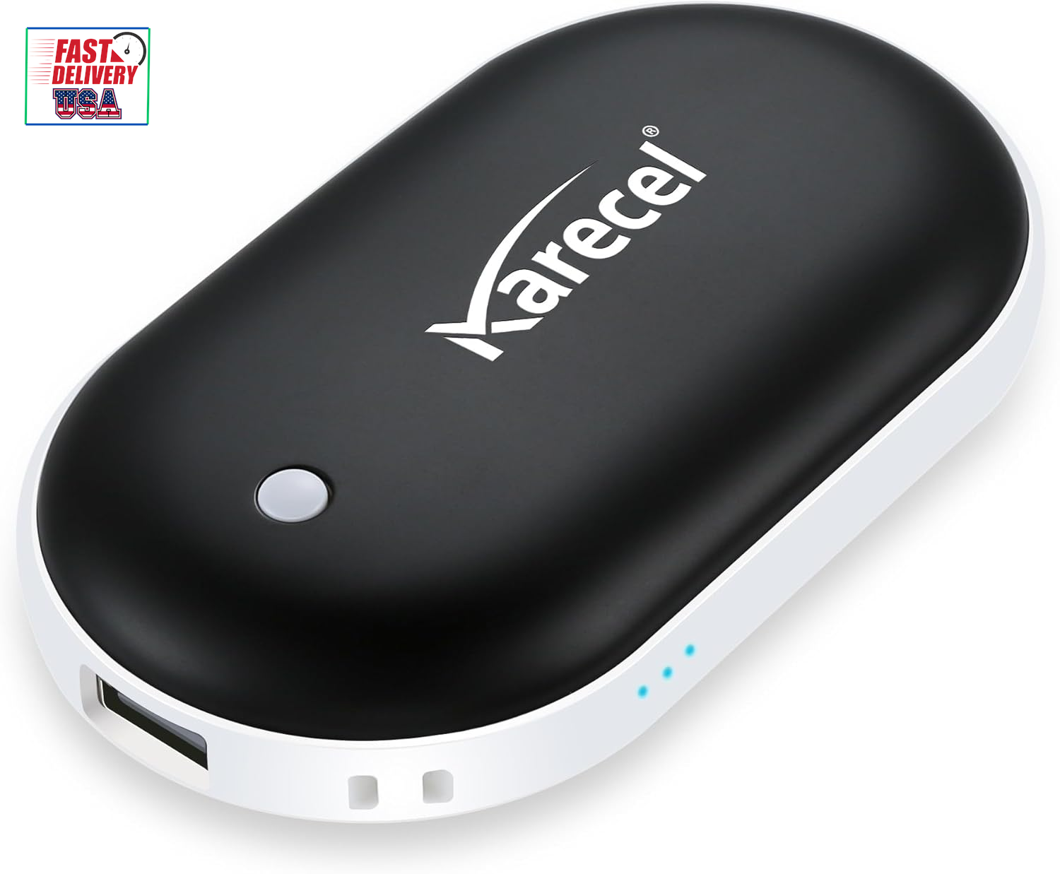 Rechargeable Hand Warmers, Electric Hand Warmer 5200Mah Powerbank Reusable Handw