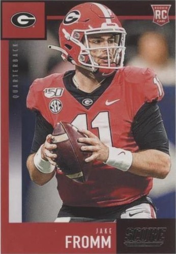 Jake Fromm 2020 Panini Score Rookie RC Georgia Bulldogs #356 | eBay