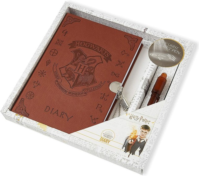 Harry Potter Journal Intime Relié et Stylo avec Encre Invisible