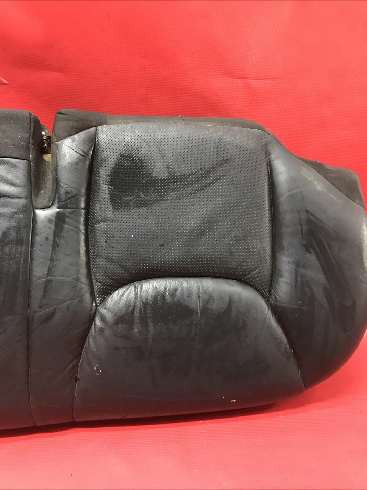 2002 MERCEDES-BENZ S430 W220 ЗАДНЕЕ НИЖНЕЕ СИДЕНЬЕ ПОДУШКА ЧЕРНАЯ КОЖА OEM - Изображение 4 из 4