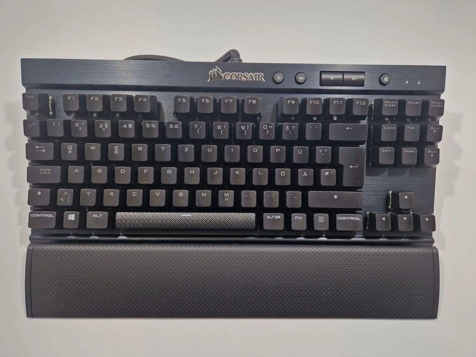 Corsair K65 Mechanische Gaming Tastatur TKL 60% Cherry MX Speed QWERTZ DE schwar - Bild 2 von 4