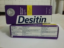 Desitin Maximum Strength Diaper Rash Cream Zinc Oxide 4 Oz  2 Tubes 