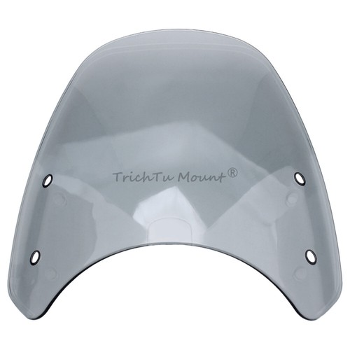 Parabrisas de humo con soportes para Triumph Bonneville Bobber 2017-2023 - Imagen 13 de 17