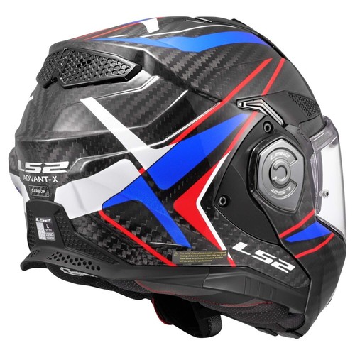 LS2 FF901 Advant X C Future II Klapphelm weiss-blau - Bild 2 von 6