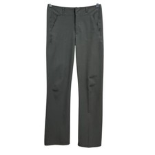 Marithe Francois Girbaud Women Trousers Pants Classic Straight Olive Gray Size 8