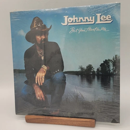 New Sealed Johnny Lee Bet Your Heart On Me Asylum Label Records Album Vinyl 12"