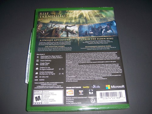 Replacement Original Box Case ONLY - Xbox One Series X - ELDEN RING - Picture 2 of 3