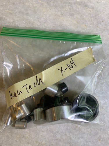 REPLACEMENT PARTS: KenTech Ken Tech Ken-Tech X-104 Stereo Knobs Dials Buttons