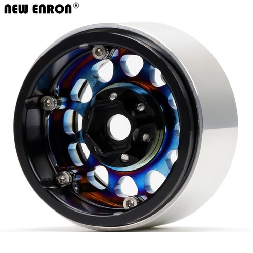 CNC Deep Dish 1.9 inch Beadlock Wheel Rim for 1/10 RC Axial SCX10 TRX4 Gen8 D90 - Picture 41 of 44