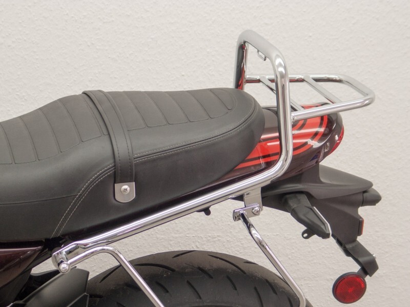 Fehling 7256 klassischer Gepäckträger Chrom für Kawasaki Z900RS ZR900C