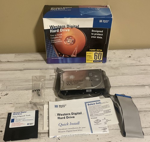 Western Digital 60GB 7200 RPM 3.5" Internal EIDE HARD DRIVE WD600BBRTL