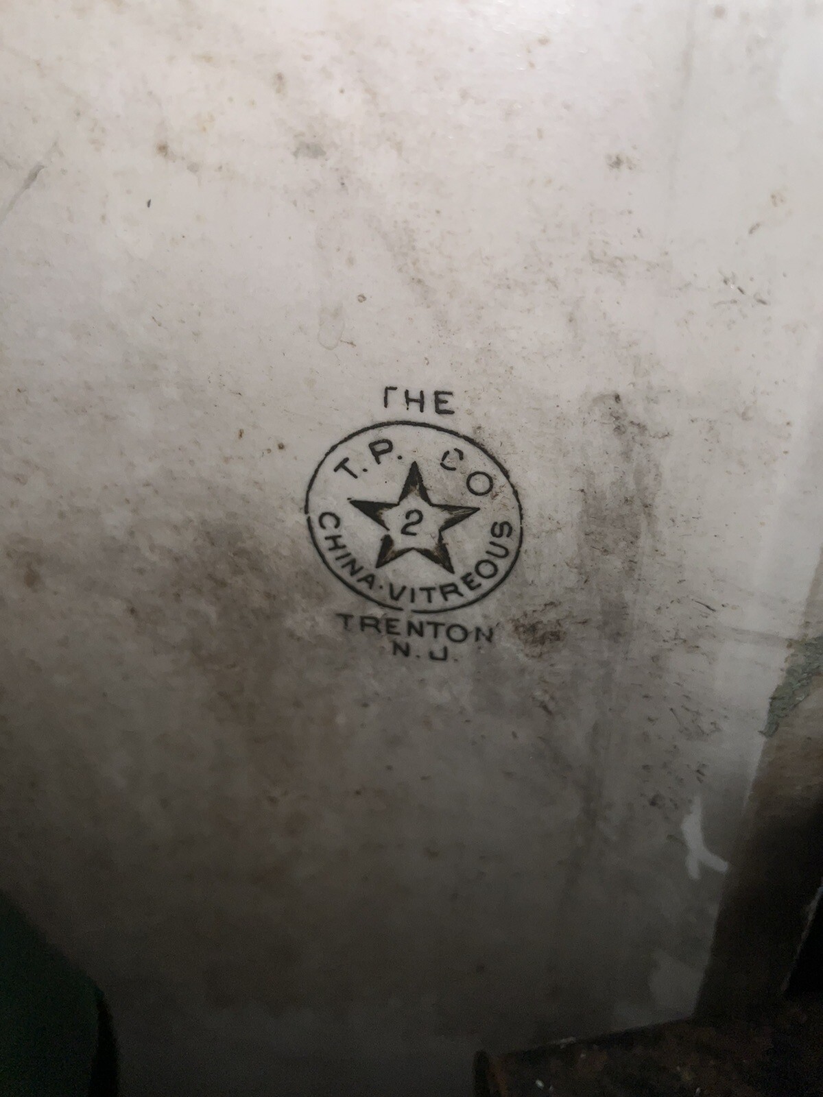 The Trenton pottery Company Antique Toilet eBay