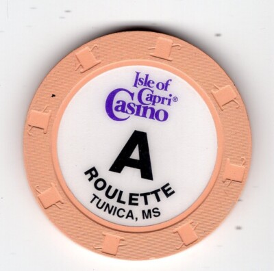Riverboat: Isle of Capri Casino Roulette Table A Cream; Tunica, Mississippi