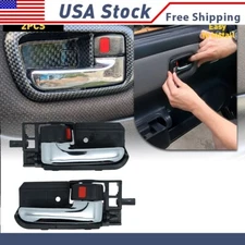 2x Car Inside Interior Door Pull Handle Left Right For 03-2008 Toyota Corolla P