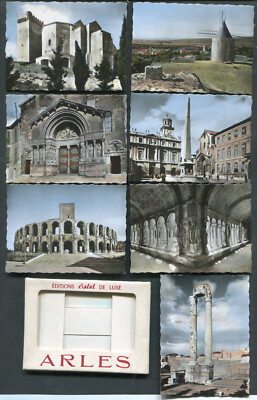13 - ARLES: Tourist cover of 7 views - Editions ESTEL DE LUXE in Paris