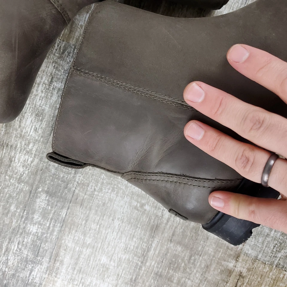 Botas Sorel Emelie III con Cremallera para Mujer Talla 9.5 Cuero Impermeables Foto 3 de 4