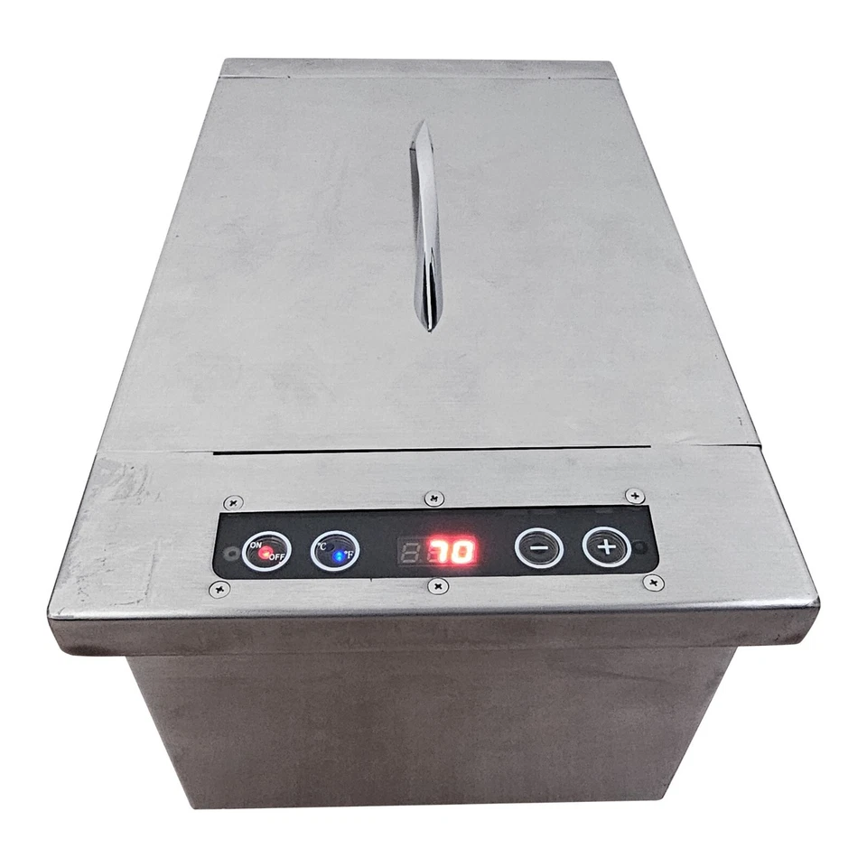 Waxness Medium Professional Heater WX-PRO8 Stainless Steel Holds 8 lb Wax - Image 3 of 4