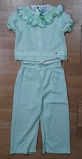 Vintage Carters Toddler Clothes Two Piece Snap Pajama Pants Top Set Size 3 Years