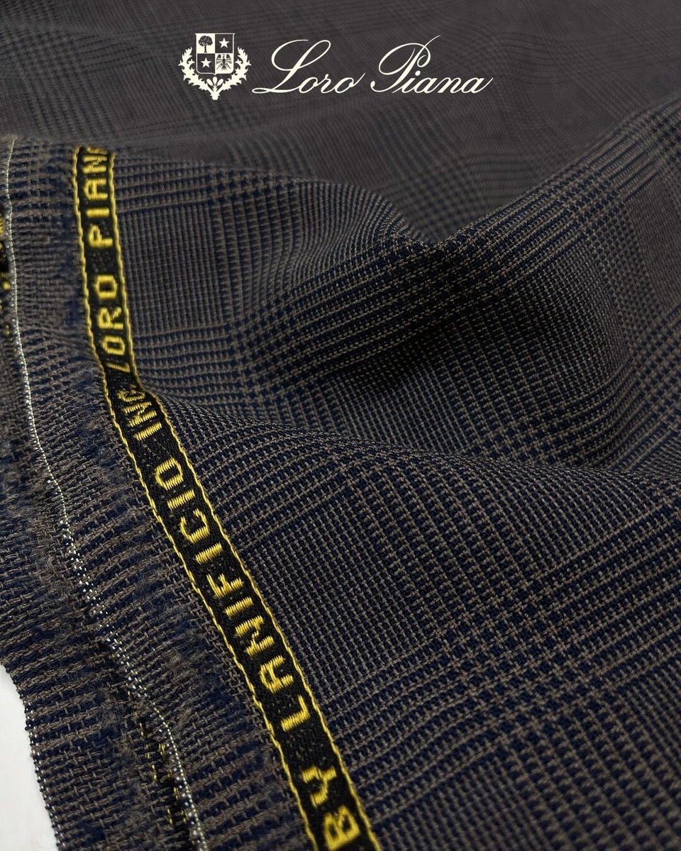 Loro Piana パンツ ブルー系 Made In Italy Quarona Jeans Linen, Cotton Navy Blue | Loro Piana CC