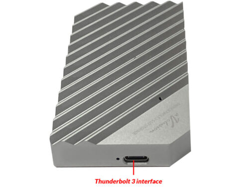 Avolusion Thunderbolt 3 Portable External Enclosure Kit for M.2 PCIe NVMe SSD - Bild 4 von 9
