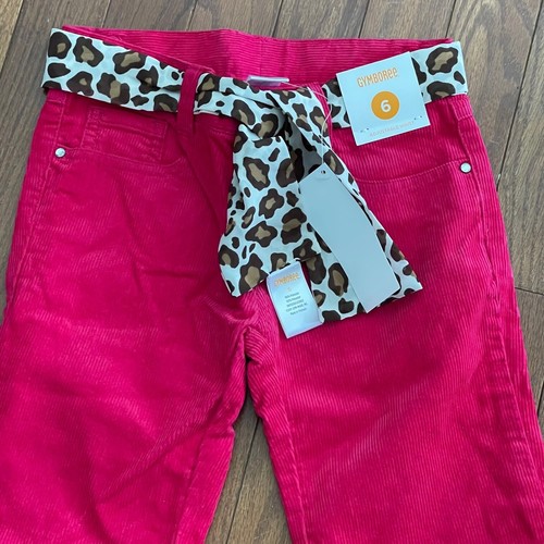 Gymboree Girls Hot Pink Corduroy Pants Size 6 New - Picture 3 of 12