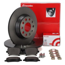 BREMBO Bremsscheiben Ø 282mm Beläge für AUDI A3 LEON OCTAVIA VW GOLF 5 6 hinten