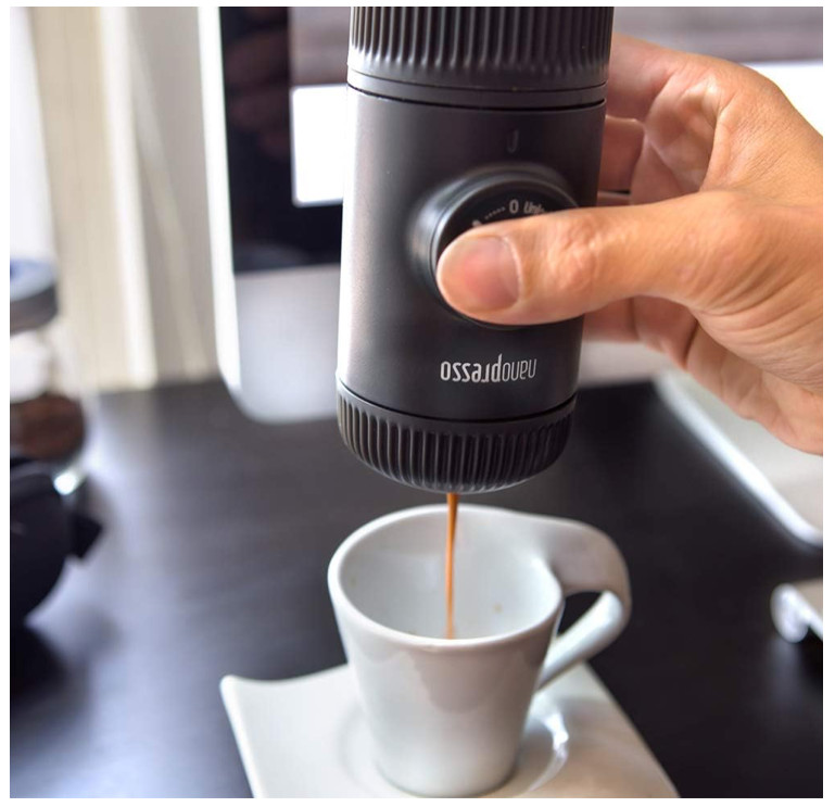Machine à café portable manuelle Nanopresso pour expresso sans électricité