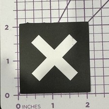 X American Punk Rock Band Logo Vinyl Decal Sticker Bomb Alternative Indie West