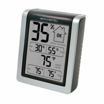 Humidity Monitor Wireless Digital Indoor Outdoor Thermometer with Temp Gauge Fit