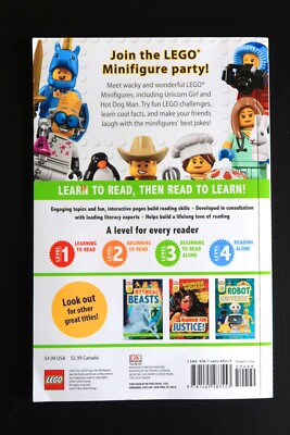DK Readers Level 3: LEGO Minifigure Mayhem: Discover LEGO facts
