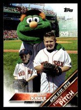 2016 Topps Update #FP-4 Brady Kahle First Pitch card
