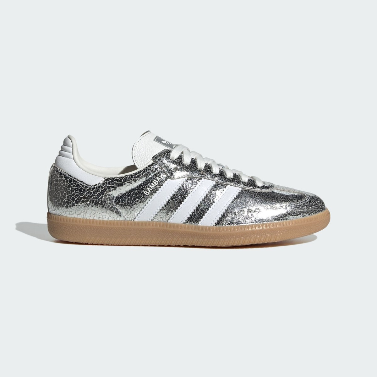 adidas SAMBA OG Silverlic JR0035 24㎝ adidas Originals Women's SAMBA OG JR0035 Silver Metallic Cloud