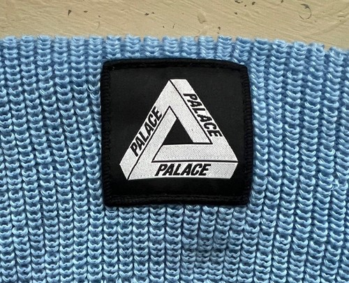 Palace Skateboards Beanie Sky Blue TRI FERG Patch Beanie NWT 2020 - Picture 4 of 7