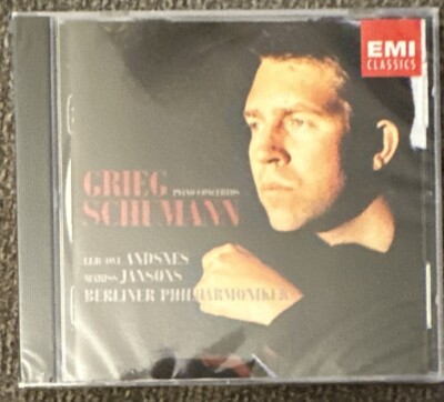 Grieg Schumann Piano Concertos CD EMI Classics Leif One Andsnes New, Sealed