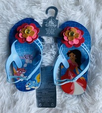 NUEVO CON ETIQUETAS Disney Store Elena of Avalor Chanclas Sandalias Zapatos Niñas