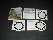 1958 View-Master Heidi 3 Reel Set With Booklet Cover